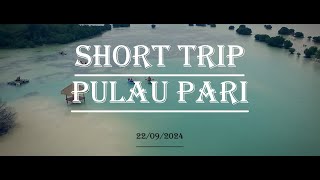 Solo Camping Pulau Pari pulaupari pulauseribu backpakcker [upl. by Aihsal760]