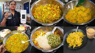 कम time मे cooking के time saving kitchen tips Breakfast amp Dinner Ideas🌼Semiya upma🌼Daliya Khichdi [upl. by Ahserkal]