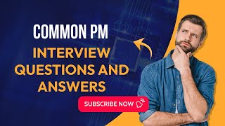 Common Interview Questions and Answers in ProductManagement  Ace Your PMInterview [upl. by Ilenay]