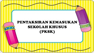 CONTOH SOALAN PENTAKSIRAN KEMASUKAN SEKOLAH KHUSUS PKSK cikguzulab [upl. by Sauers620]