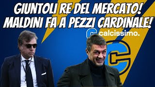 Giuntoli Re del mercato Maldini asfalta Cardinale [upl. by Rehc648]