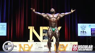 Akim Williams Posing Routine 2nd  2019 Indy Pro [upl. by Sidonie848]