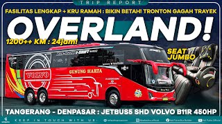 Rekomendasi Bus Tangerang  Jakarta  Denpasar Bali  PO Gunung Harta Jetbus5 SHD VOLVO B11R EURO 5 [upl. by Jori]