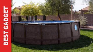 The Best Above Ground Pools  Coleman 18 x 48 Power Steel Review [upl. by Mylor]