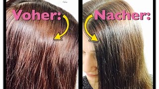 DIY Haarfarbe schonend entfernen ohne Haarschäden [upl. by Aihsinyt]