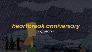 heartbreak anniversary slowed  reverb [upl. by Nennerb785]