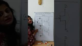 Junction Field Effect Transistor  Construction of N Channel and P Channel JFET shorts [upl. by Seabury441]