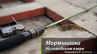 Мормышинг Окунь на городском озере [upl. by Eirek]