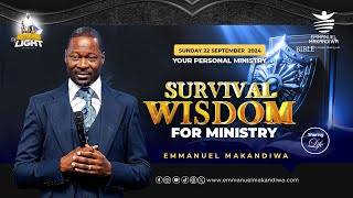 Emmanuel Makandiwa  Survival Wisdom For Ministry  22 September 2024 [upl. by Anoj]