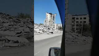 Myrnohrad  21082024 Russian Shelling Destroyed A MultiStorey Residential Buildings In Myrnohrad [upl. by Lynette978]