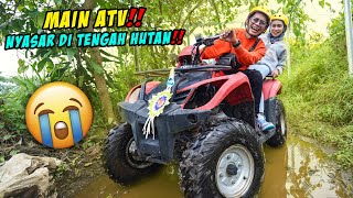 PERTAMA KALI MAIN ATV‼️ MALAH NYASAR DI TENGAH HUTAN TOLONG GAK BISA PULANG‼️😱 [upl. by Lucais998]