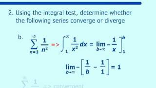 Series Tests for Convergence [upl. by Ruford]