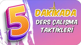 5dkda DERS ÇALIŞMA TAKTİKLERİ [upl. by Parcel]