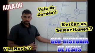 Caminhos ou Rotas entre a Galileia e a Judeia e RecenseamentoAlistamento de César Augusto  Aula 06 [upl. by Attiuqihc]