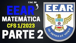 Matemática EEAr 20231  Resolução das Questões 57 a 64 PARTE 2 [upl. by Patnode]