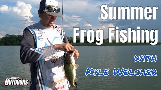 Summer Frog Fishing with Kyle Welcher [upl. by Offen992]