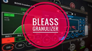 Bleass Granulizer iOS App  Desktop Plugin Walkthrough  Demo  Review [upl. by Okire]