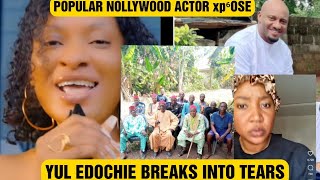 YUL EDOCHIE BREAKS DOWN INTO TEARS AS POPULAR NOLLYWOOD ACTOR xP0SE HOW JUDY AISTIN RU1N MARR1AGE [upl. by Nodroj]