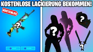 😱 KOSTENLOSE Lackierung BEKOMMEN in Fortnite nur für KURZE ZEIT Party Royale [upl. by Gibbs]