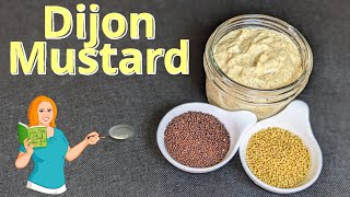 Fresh Dijon Mustard recipe [upl. by Adleme]