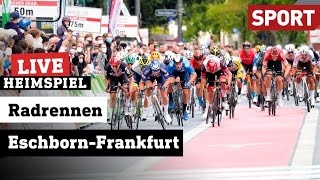 Radrennen EschbornFrankfurt – Heimspiel extra live  152022  sport [upl. by Ecirehs533]