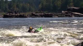 Combat Rolls  Rolling a Kayak in Whitewater [upl. by Ferino28]