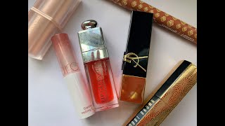 All the new lip products I tried recently  May 2024 [upl. by Chapell77]