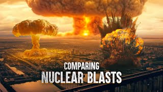 The True Scale of Nuclear Weapons [upl. by Bronk]