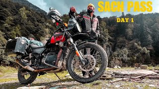 SACH PASS Bike Ride ke pehle din kitne plans change ho gaye 😱  Himachal Pradesh  Satya Saggar [upl. by Myrtia]