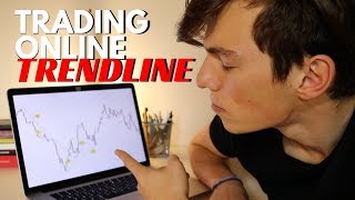 Trading Online Per Principianti TREND LINE Lezione 2 [upl. by Avat]