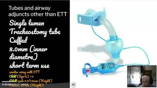 Tracheostomy and other airway adjuncts [upl. by Naginarb]