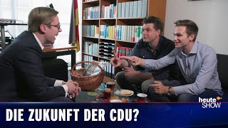 Klimaschutz Frauenquote Nachwuchs Wie wird die CDU modern  heuteshow Spezial vom 17062022 [upl. by Krutz742]