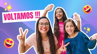 VOLTAMOS  Conseguimos Recuperar nosso CANAL 🥳 [upl. by Ternan]