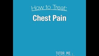 How to treat Chest Pain AHA ACLS Guidelines 2017 [upl. by Annaed428]