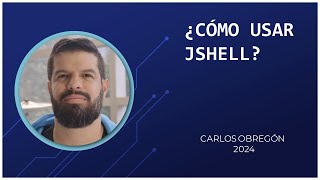 ¿Cómo usar JShell [upl. by Einafats195]