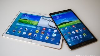 Samsung Galaxy Tab S vs Apples iPad Air Review  Mashable [upl. by Nyvlem]