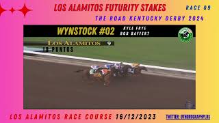 WYNSTOCK  LOS ALAMITOS FUTURITY STAKES G2  200000  16122023 [upl. by Waverly]