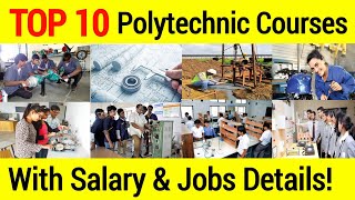 Top 10 Polytechnic Course after 10th  Top 10 diploma courses after 10th  polytechnic diploma [upl. by Pia998]