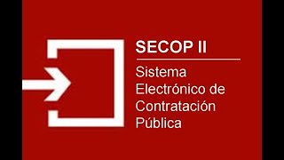 Secop II Como cargar documentos en un proceso de contratación Parte 1 [upl. by Atilek]