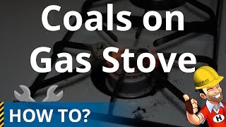 How to Light Coals on a Natural Gas Stove [upl. by Josias]