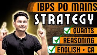 IBPS PO Mains Strategy 2023 by Vijay Mishra  Detailed Study Plan [upl. by Llenra153]