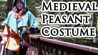 Easiest Medieval larp costume tutorial [upl. by Ymmot]