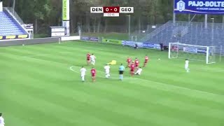 Danmark U17 skød EMkvalen igang med sejr [upl. by Eciryt440]