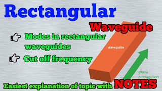 Rectangular Waveguide  Modes in rectangular wave guide  Graduation Physics Topic [upl. by Maynord]