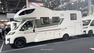 Les Nouveautés Adria présentées au CARAVAN SALON de DÜSSELDORF 2024  HAINAUT CARAVANING [upl. by Aihtnys783]