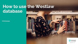 How to use the Westlaw database [upl. by Kaila]