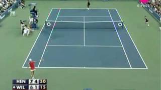 Justine Henin vs Serena Williams QF 2007 1111 [upl. by Etteuqram]