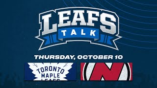 Maple Leafs vs Devils LIVE Post Game Reaction  Leafs Talk [upl. by Hairu]