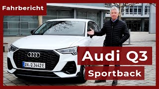 Audi Q3 Sportback mit HybridAntrieb Alternative zum reinen EAuto  Fahrbericht Klaus Niedzwiedz [upl. by Efram193]