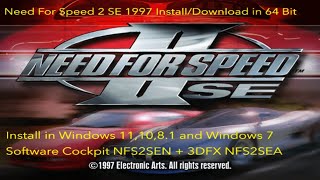 Need For Speed 2 SE Install [upl. by Hairahcez752]